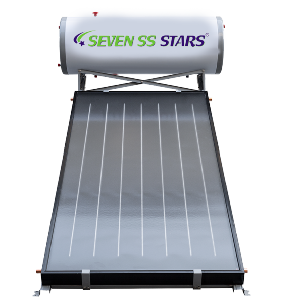 seven ss stars flat plate solar water heater